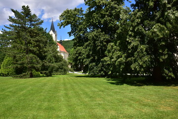 Chateau and Park Cechy pod Kosirem