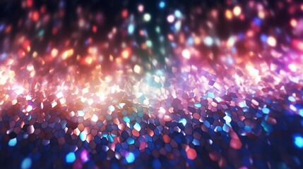 Abstract multicolored background with glitter