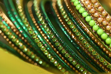 Fancy designer glass bracelets and bangles for woman fashion