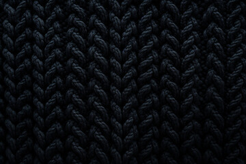 Fototapeta premium The texture of a black sweater