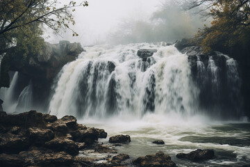 A waterfall of all beauty