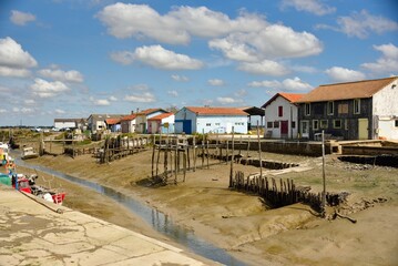 Chenal de la Cayenne à  Marennes (Charente-Maritime)