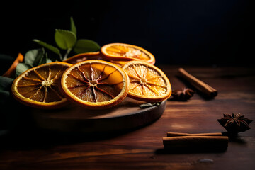 Cinnamon Spiced Oranges