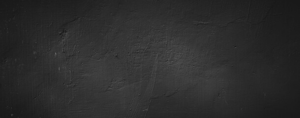 Abstract black grungy wall texture background