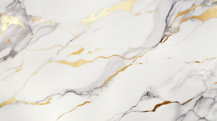 An elegant and minimalist marble texture with gold accents, suitable for luxury brand presentations, Business, Background