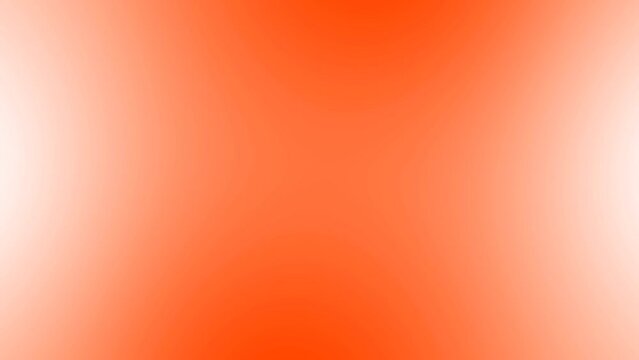 pure orange color gradient animation footage background. 4k