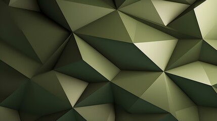Abstract 3D Background of triangular Shapes in khaki Colors. Modern Wallpaper of geometric Patterns
