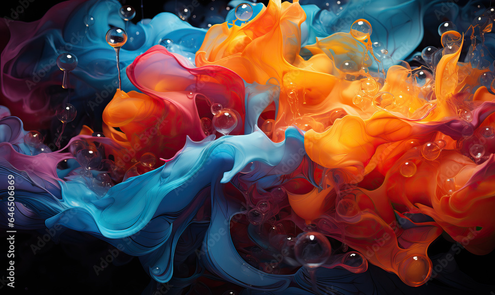Poster abstract texture background with creative color image.