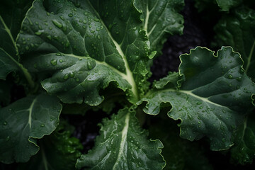 Leafy Kale Greens