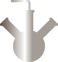 
Flask for chemical preparations for decoration and design.
