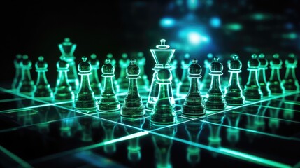 Chess concepts illuminate technology's role in shaping corporate landscapes, enabling informed decisions