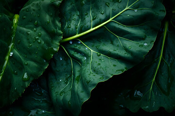 Vibrant Collard Green