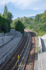 railway in the countryside