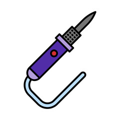 Soldering Iron Icon Design