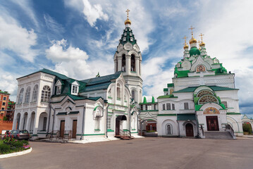 Fototapeta na wymiar Trinity Church in Yoshkar-Ola, Mari El Republic, Russia.