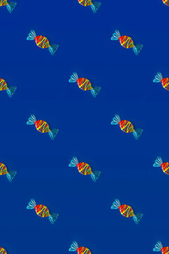 Background of sweet crystal candies