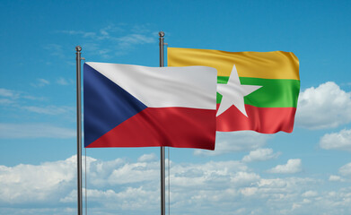 Myanmar Faso flag