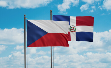 Belgium and Czech Republic flag