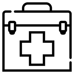 Medical icon, medicine, ambulance, hospital, emergency, vector illustration