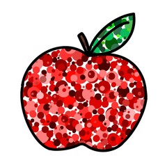 apple with heart