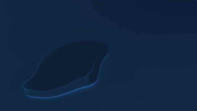 wellenf&ouml;rmig animierter abstrakter 3D Block, dunkelblau, hintergrund, synchron, Bewegung, gleichm&auml;&szlig;ig, 