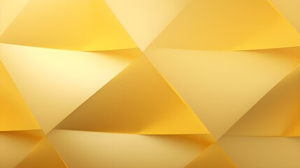 Abstract 3D Background of triangular Shapes in light yellow Colors. Modern Wallpaper of geometric Patterns
