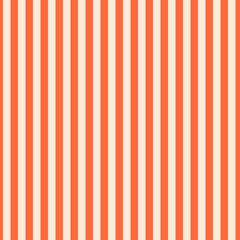 Abstract geometric seamless pattern. Trendy Apricot Crush Vertical stripes. Wrapping paper. Print for interior design and fabric. Kids background. Backdrop in vintage and retro style.
