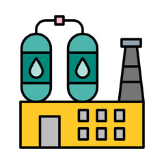 Refinery Icon Design