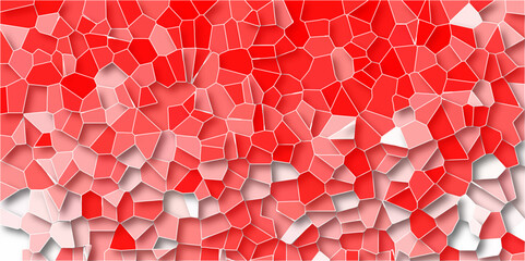 Abstract colorful background with triangles. background of crystallized. Red with white Strock Geometric Modern creative background backdrop. Red Geometric Retro tiles pattern. Red hexagon ceramic.><