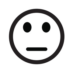 Emoji face reaction icon design