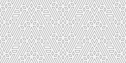 Abstract geometric seamless pattern.
