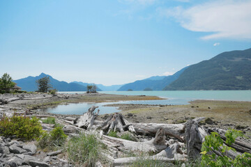 Oliver's Landing Beach in Furry Creek, British Columbia, Canada