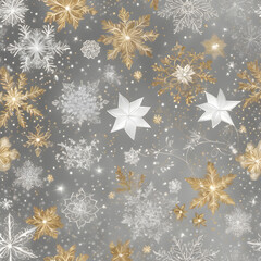 Holiday shimmering gold and silver background seq 17 of 43