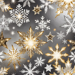 Holiday shimmering gold and silver background seq 41 of 43