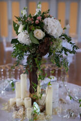 Bouquet de table de mariage