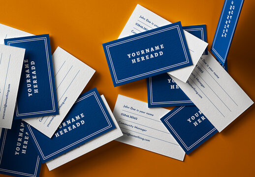 Identity Card Boxes Food Menu Template