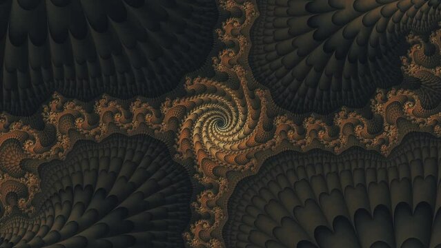 Eternal Morphing Beauty - Dynamic Fractal Evolution.