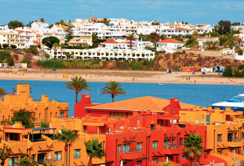 view village of ferragudo from torona portimao