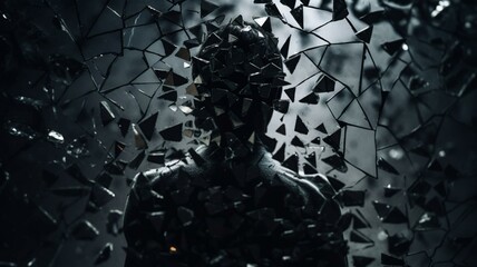 Person with fragmented personality