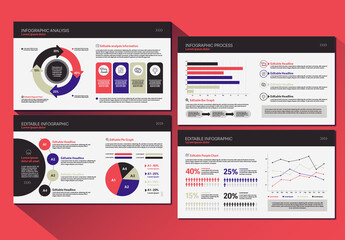 Modern Data Analysis Business Infographic Template