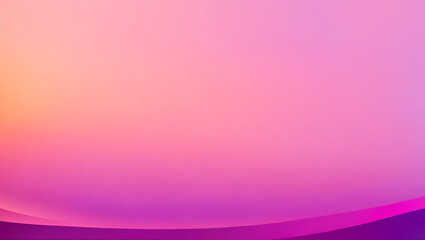 Romantic Sunset Gradient Art - Pink, Purple Diagonal Transition, Floral Touch