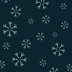 Fototapeta na wymiar Abstract background with snowflakes