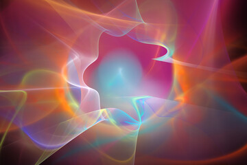 Abstract fractal background