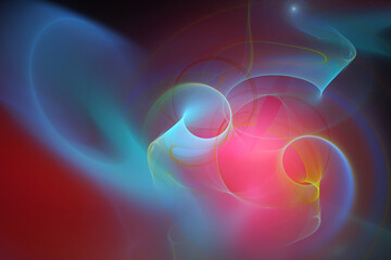 Abstract fractal background