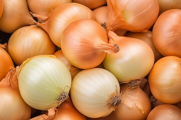 fresh onions close up frame background wallpaper
