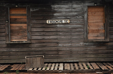  old wooden house