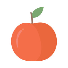 Juicy apple symbolizes healthy eating and freshness