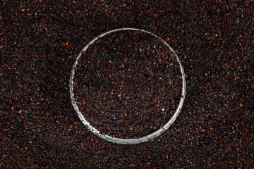 Black hot pepper spice. Chili pepper is a hot spice obtained by drying the pepper in the sun....