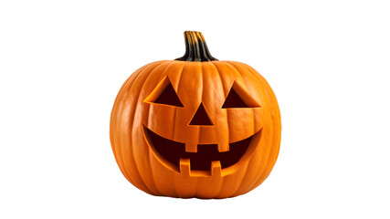 Halloween pumpkins without background. Pumpkin decoration with transparent background. Halloween decoration.