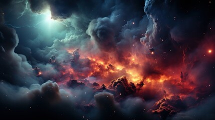 Fototapeta premium lights of space
